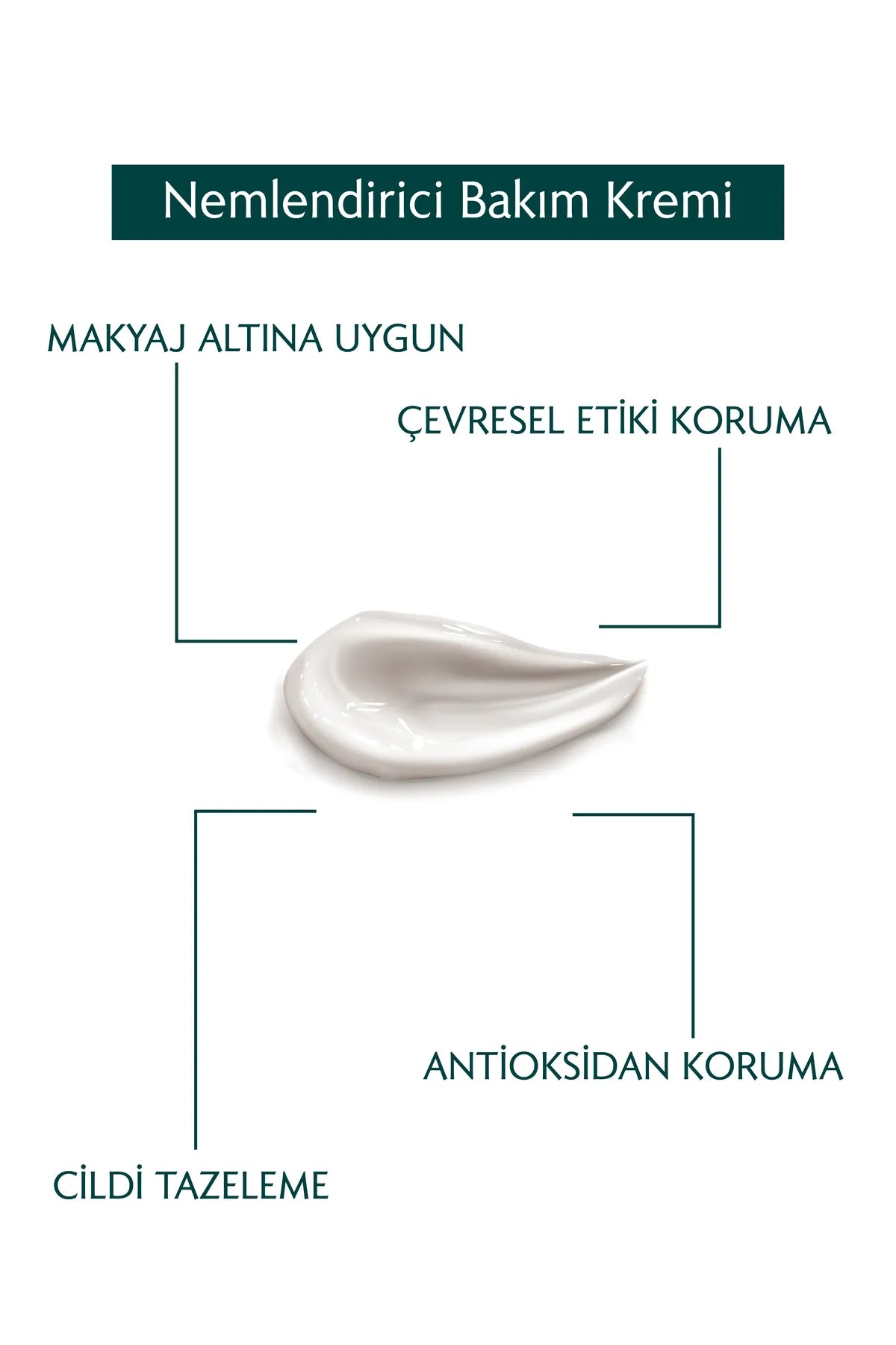 Herbest Nemlendirici Krem 50 ml. ( Nemlendirici Bakım Kremi / Moisturizing Care Cream ) Vegan