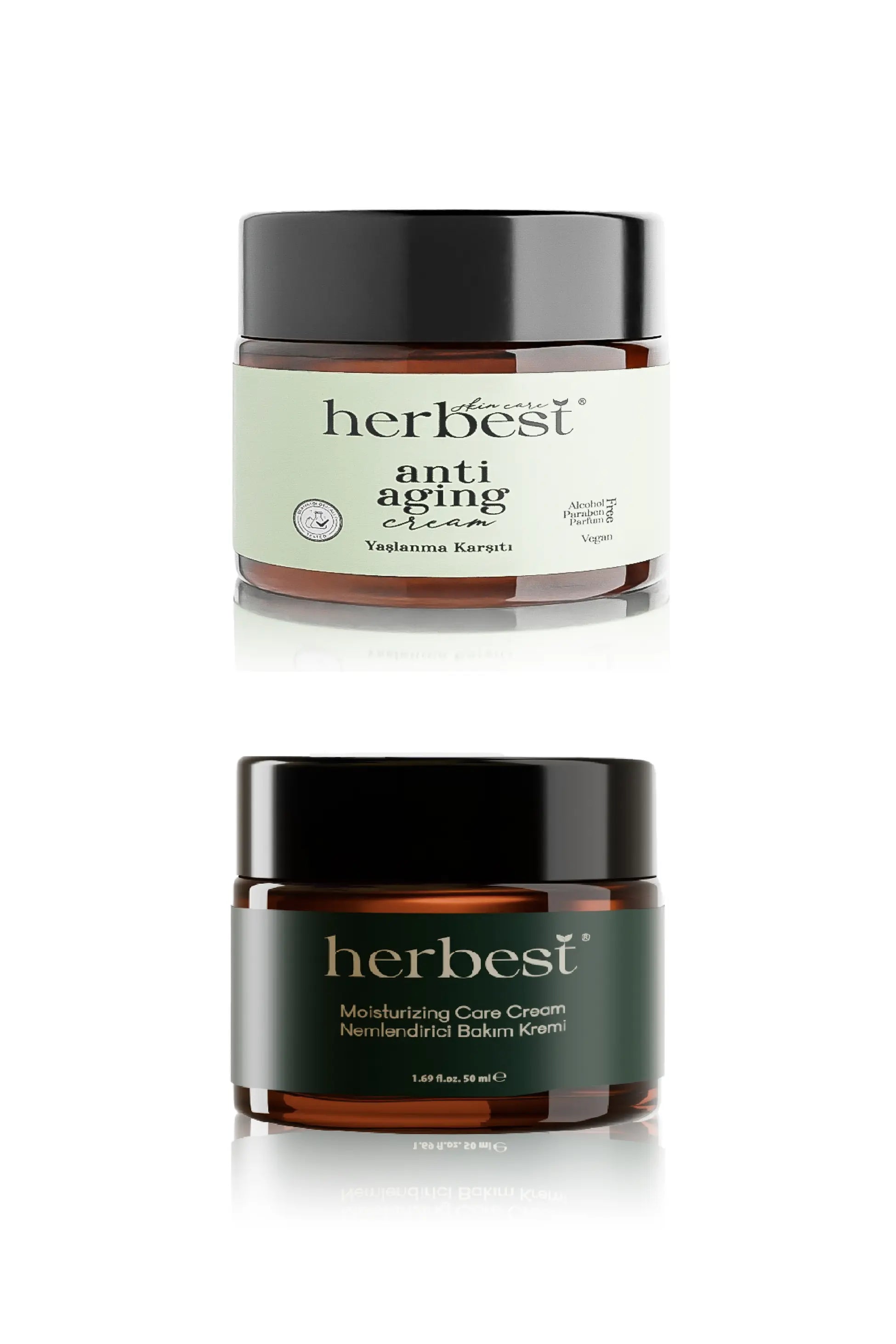 Herbest Anti-Aging + Nemlendirici Bakım Kremi