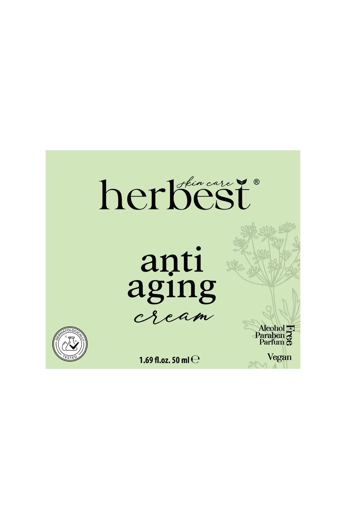 Herbest Skin Care Anti aging Yüz Kremi ( Yaşlanma Karşıtı Bakım Kremi ) 50 ml.