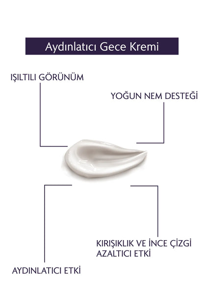 Herbest Aydınlatıcı Gece Kremi 50 ml. ( Brightening Night Cream ) Vegan