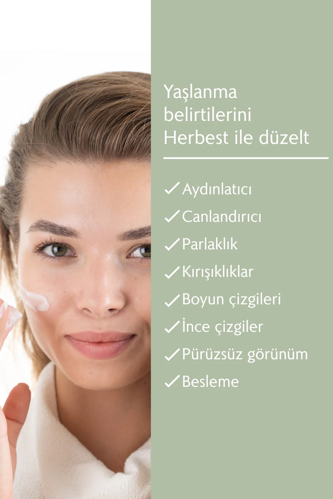 Herbest Skin Care Anti aging Yüz Kremi ( Yaşlanma Karşıtı Bakım Kremi ) 50 ml.