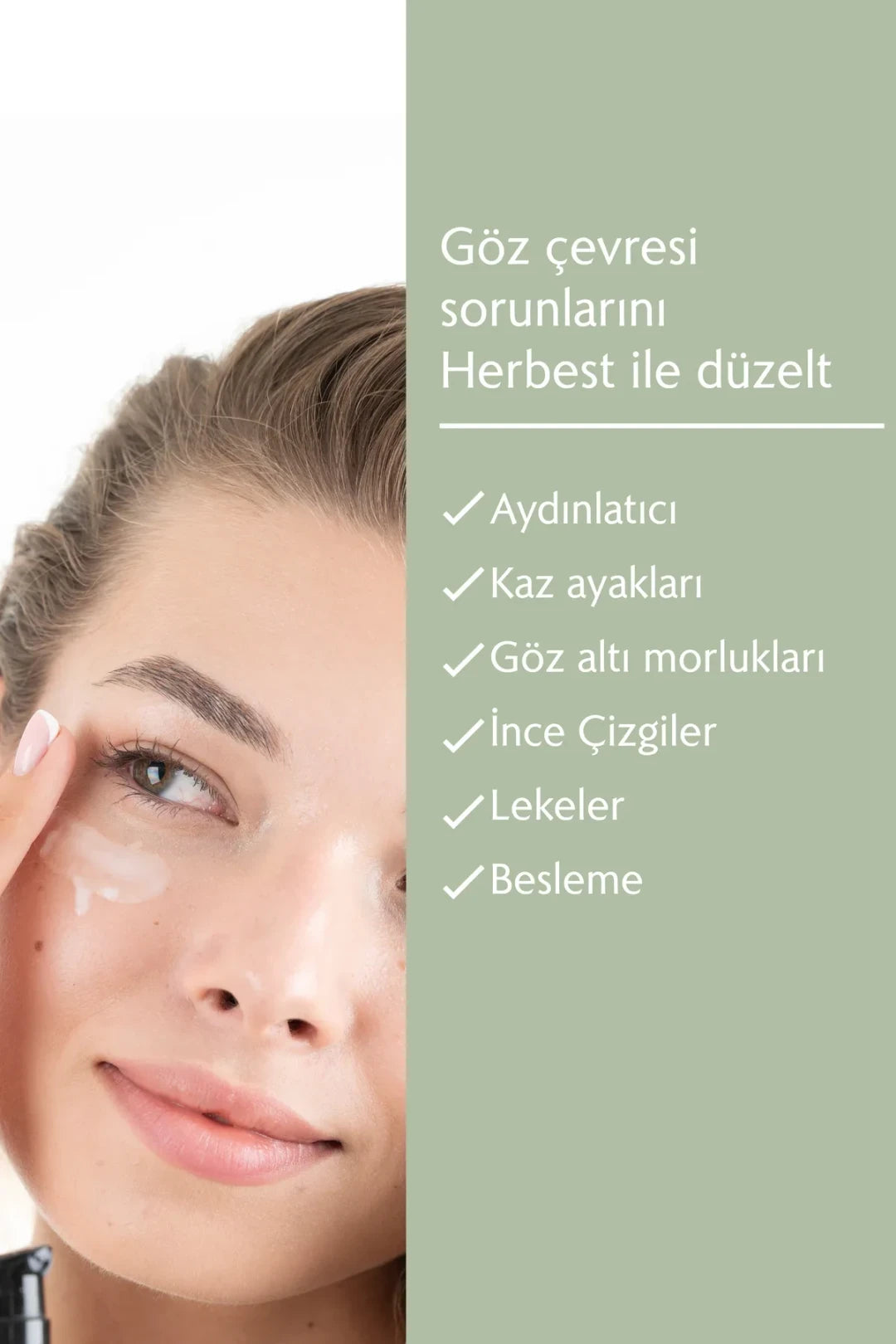 Herbest Nemlendirici Bakım Kremi + Göz Çevresi Kremi Set