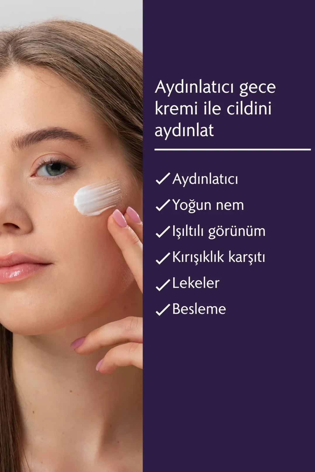 Herbest Aydınlatıcı Gece Kremi + Göz Çevresi Kremi Set
