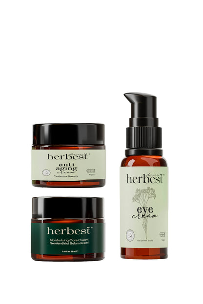 Herbest Anti-Aging + Nemlendirici + Göz Çevresi Bakım Kremi