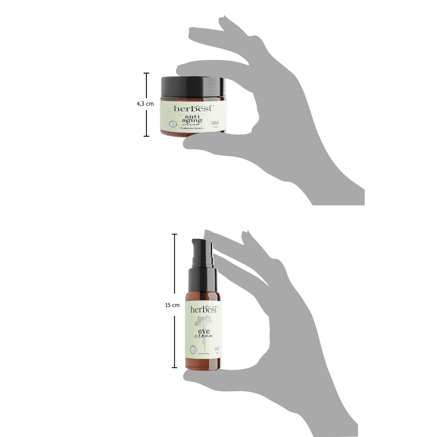 Herbest Anti-Aging + Göz Çevresi Kremi